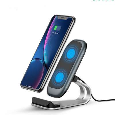 2020 new arrivals 15W fast wireless stand mobile chargers for phone